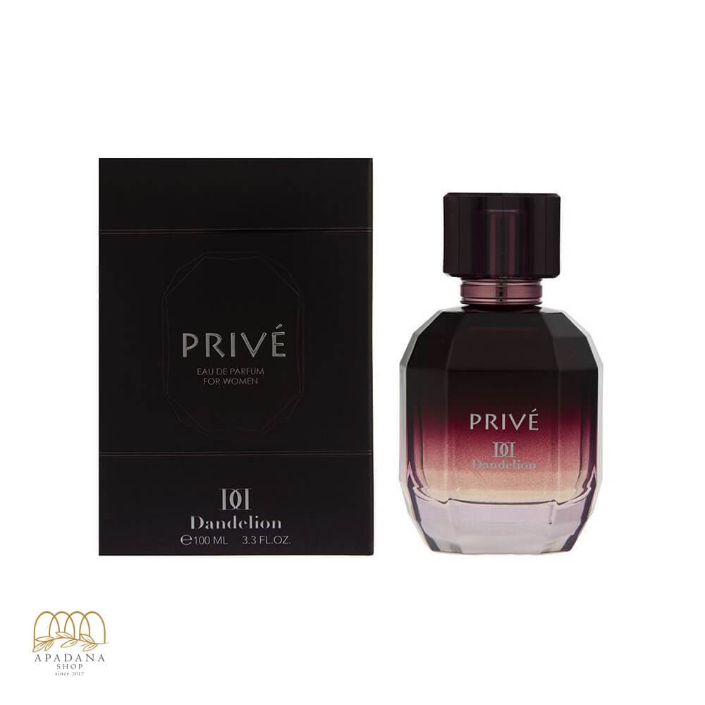 ادو پرفیوم زنانه دندلیون مدل Prive حجم 100 میل