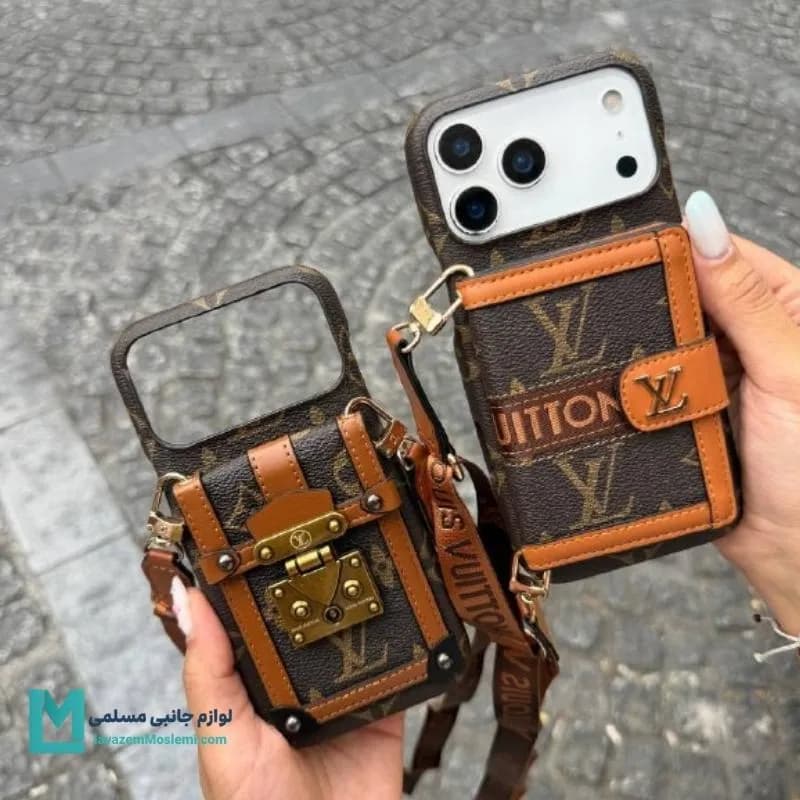 قاب گوشی چرمی LV کد C3693 | لوازم جانبی مسلمی — تصویر ۳