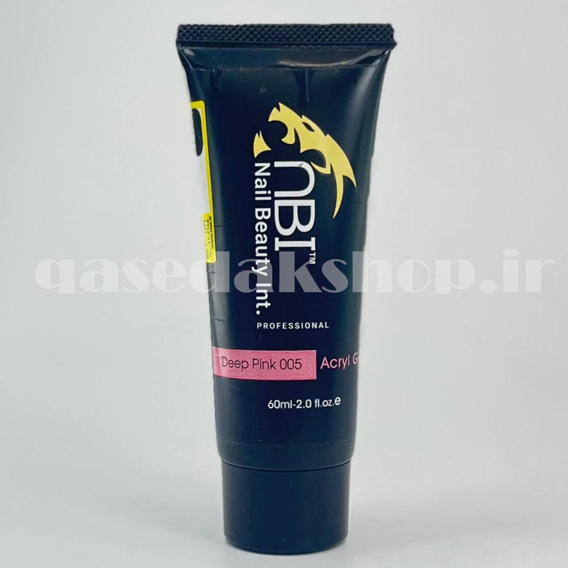 پلی ژل دیپ پینک 05 ان بی آی NBI 60G ناخن