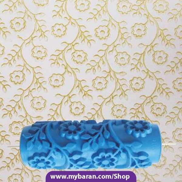 رول غلطک طرح دار 084Y گل های بابونه