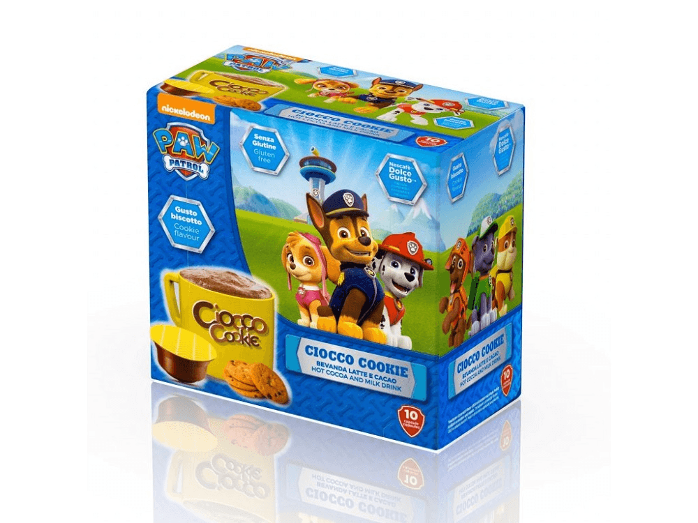 کپسول قهوه ماست، بیسکویت شکلاتی گشت پنجولی « مناسبِ دولچه گوستو» | Must Ciocco Cookie Paw patrol, Dolce Gusto