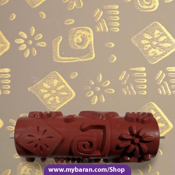 غلطک 15 سانتیمتری طرح دار GR-36