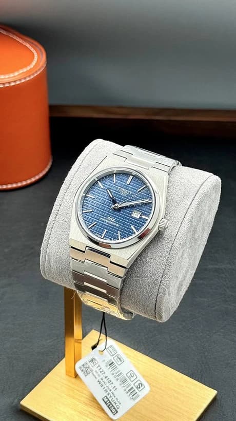 ساعت مچی تیسوت پی آر ایکس | Tissot PRX | نقره‌ای صفحه سرمه ای کوارتز — تصویر ۲