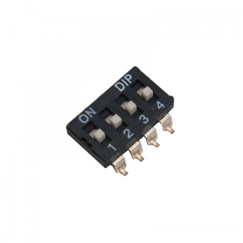 دیپ سوئیچ چهارتایی SMD