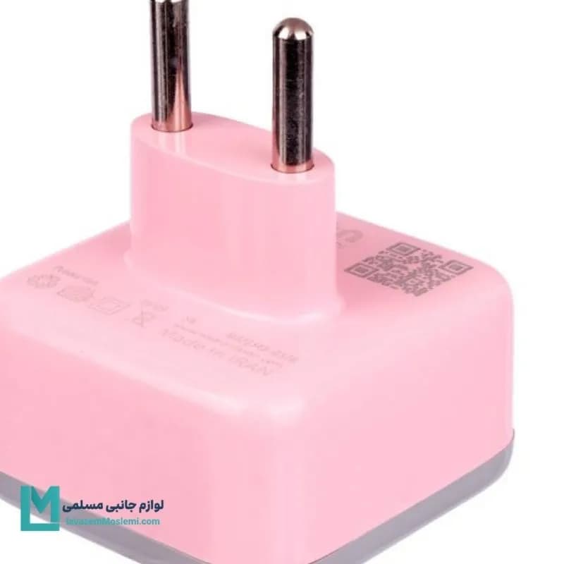 تبدیل برق ۳ به ۲ تایمردار هادرون P103 کد T106 | لوازم جانبی مسلمی — تصویر ۵