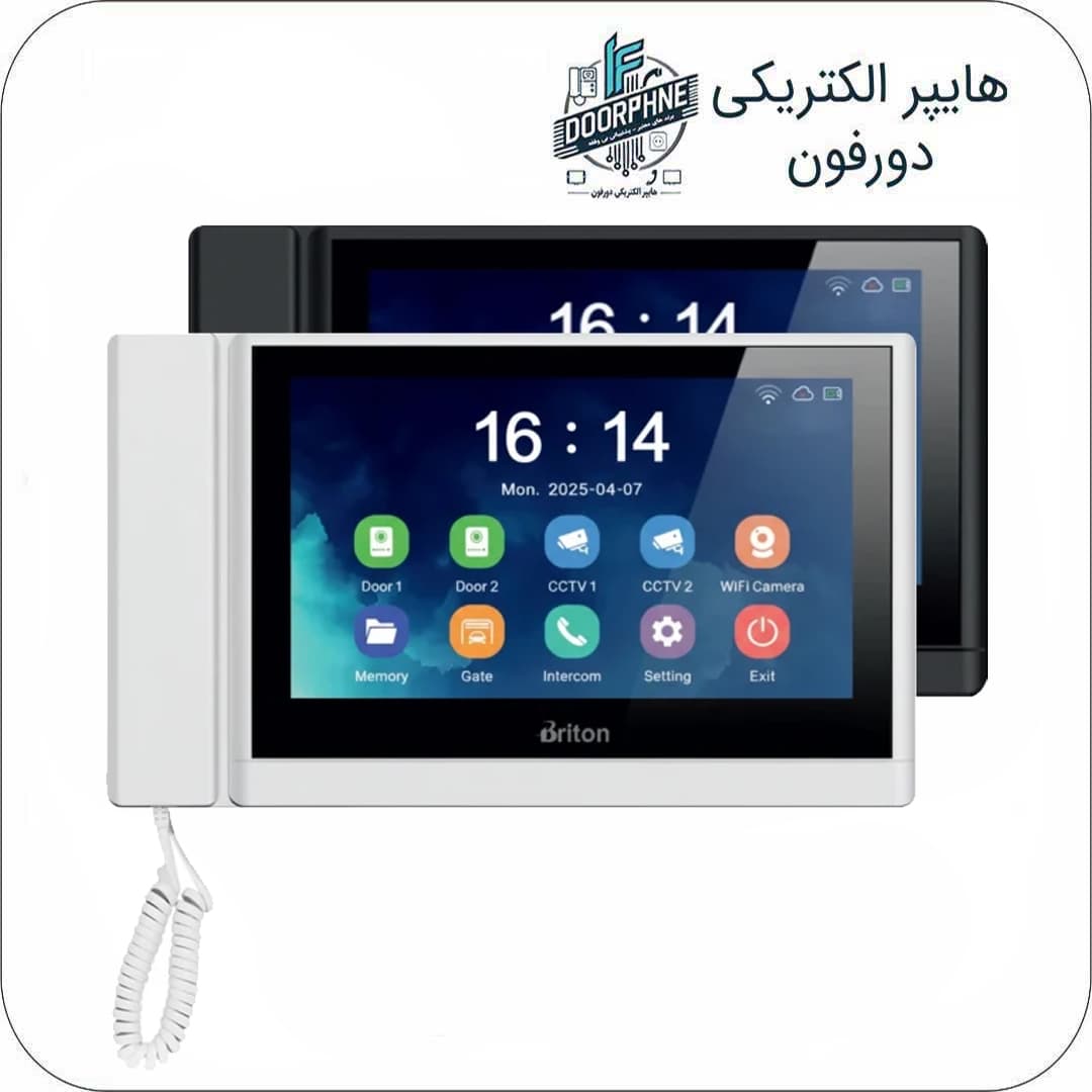 مانیتور آیفون تصویری برایتون 10 اینچ مدل BAM-1045-WIFI