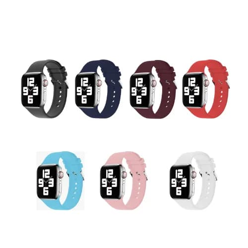 بند اپل واچ گرین لاین مدل Silicone Band with Buckle — تصویر ۲