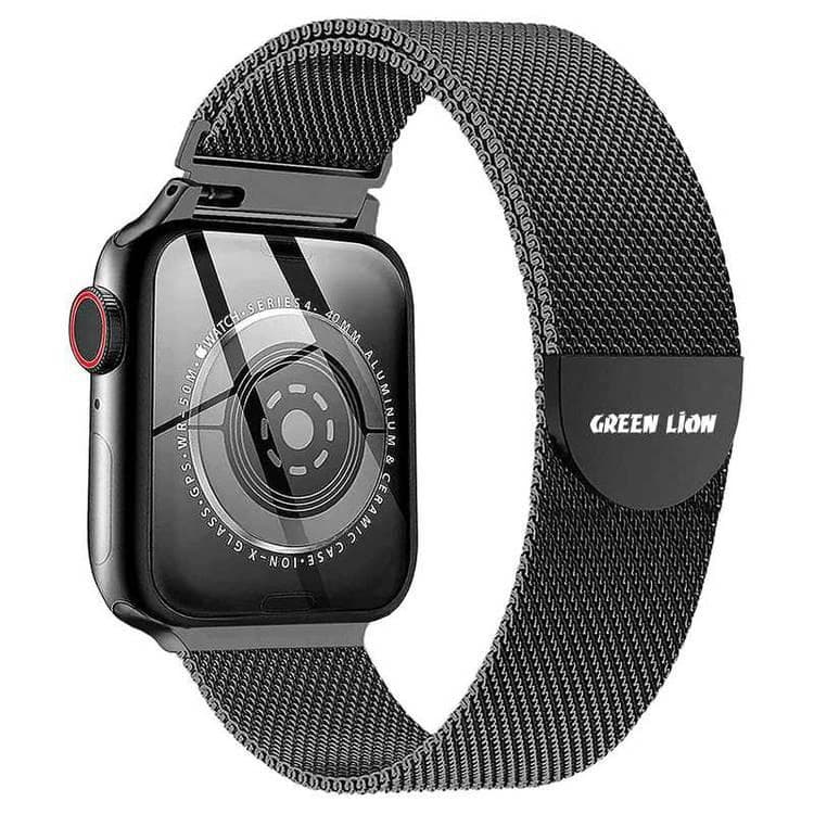 بند اپل واچ گرین لاین مدل Milanese Loop Strap — تصویر ۷