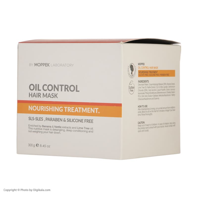 ماسک مو موپک مدل Oil Control وزن 300 گرم — تصویر ۵