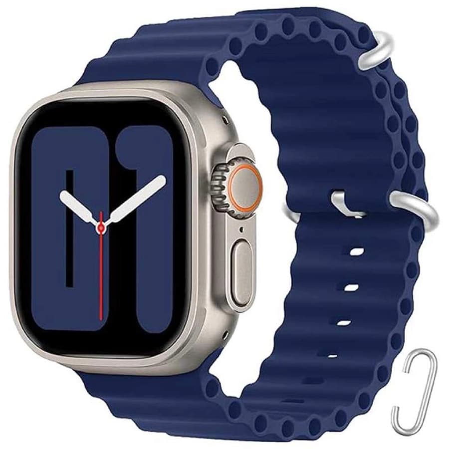 بند سیلیکونی اپل واچ گرین لاین مدل Felex Silicone Strap — تصویر ۵