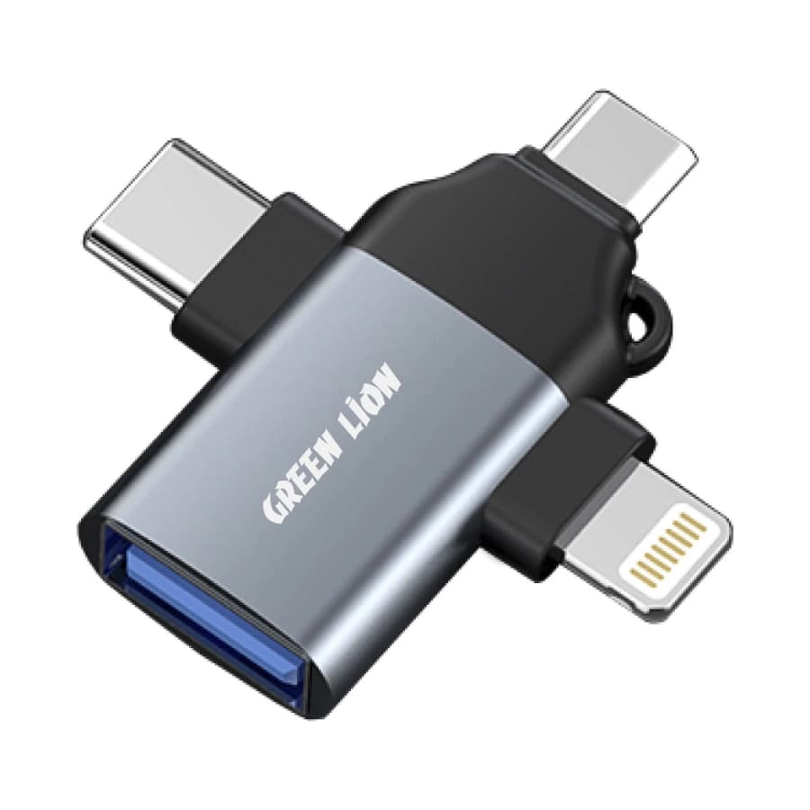 تبدیل چندکاره Lightning / Micro / Type-C — تصویر ۳