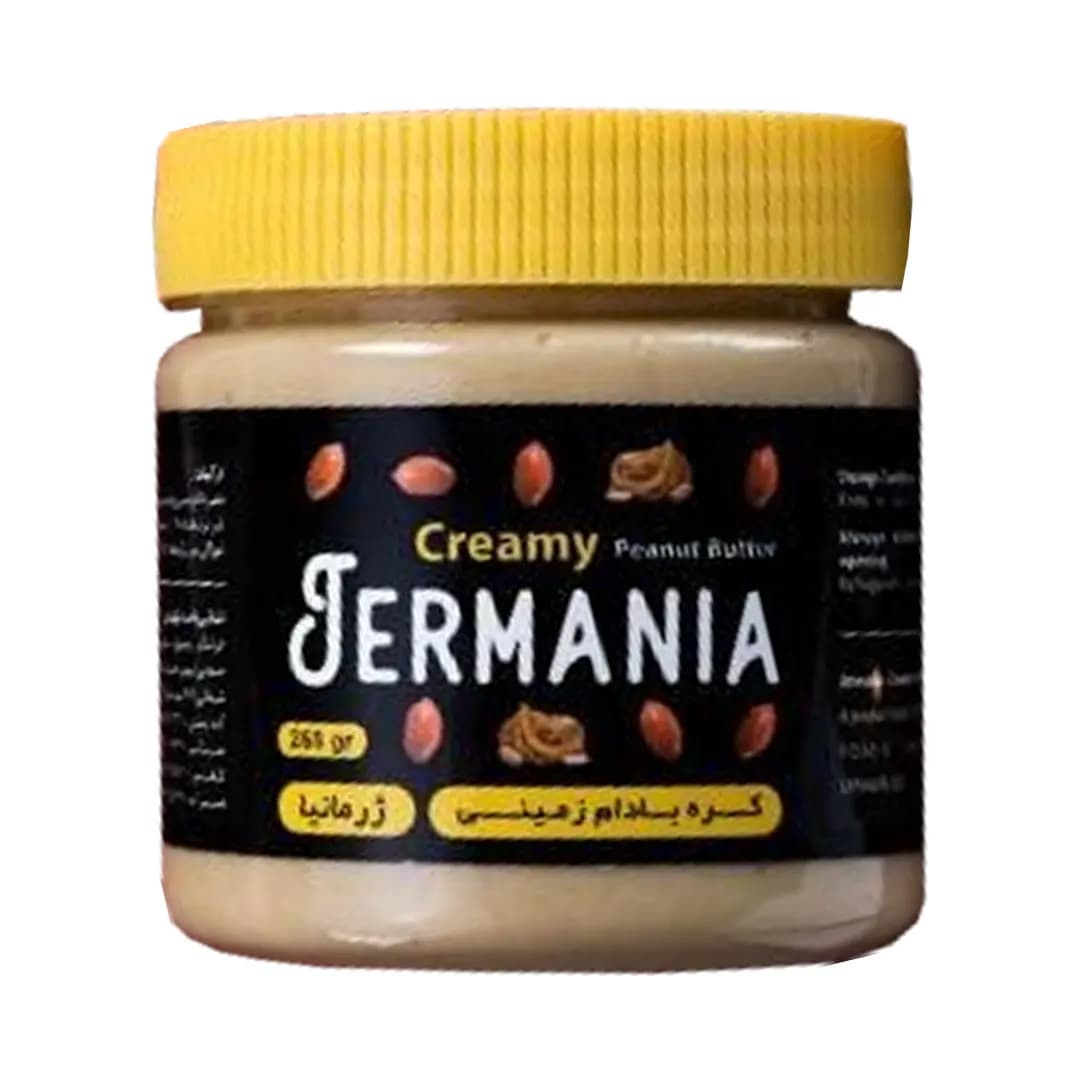 کره بادام زمينی کرمی ژرمانيا 260 گرم