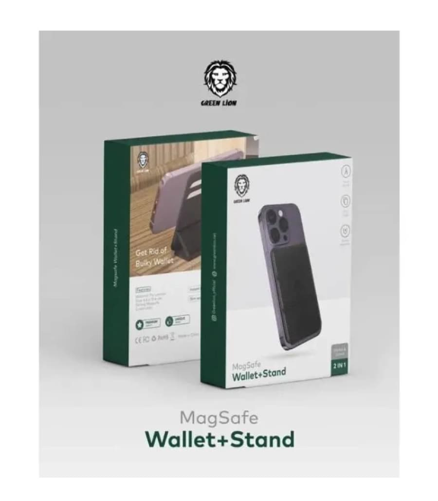 جاکارتی و استند گرین لاین Magsafe Wallet/Stand — تصویر ۲