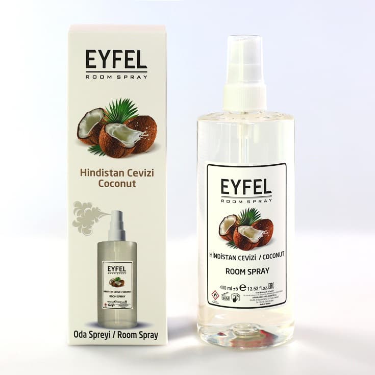 اسپری خوشبوکننده ایفل Coconut نارگیل 400 میل