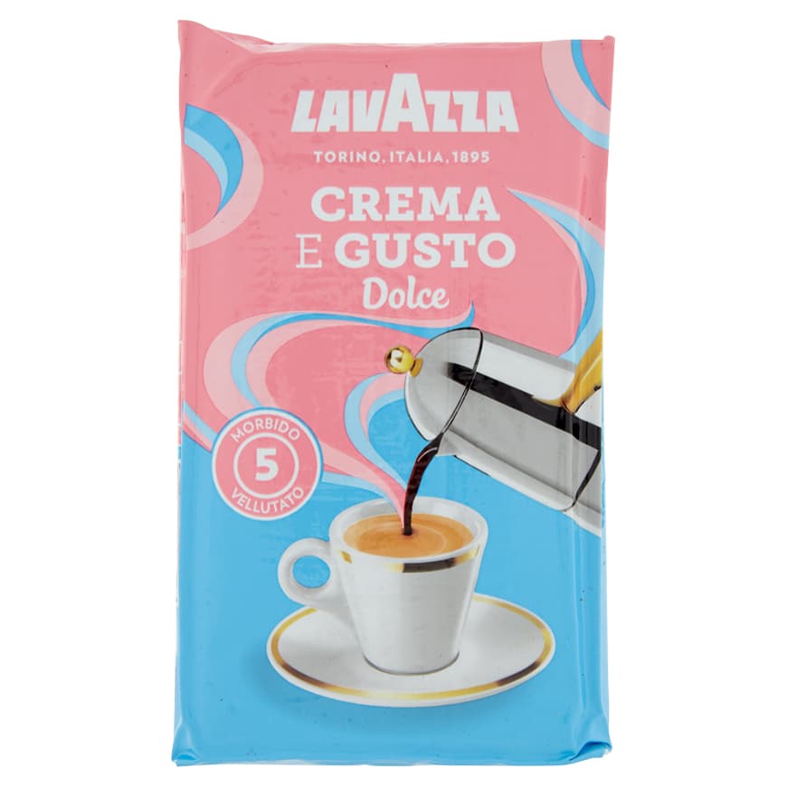 پودر قهوه لاوازا کرما ای گوستو دولچه | lavazza–CREMA E GUSTO DOLCE»