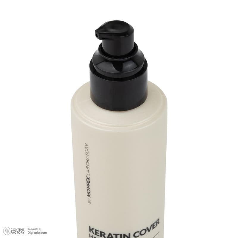 لوسیون مو موپک مدل KERATIN COVER حجم 250 میلی لیتر — تصویر ۳