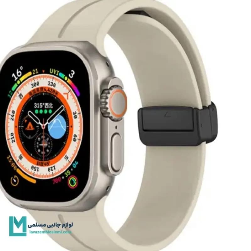 بند اپل واچ سیلیکونی مگنتی کد W1225 | لوازم جانبی مسلمی — تصویر ۴