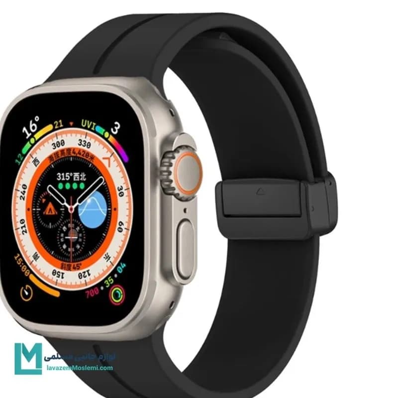 بند اپل واچ سیلیکونی مگنتی کد W1225 | لوازم جانبی مسلمی — تصویر ۲