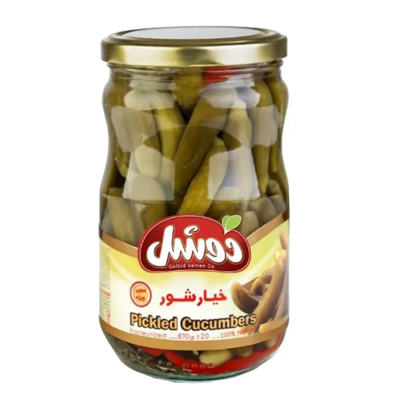 خيارشور ممتاز دوشل 700 گرم