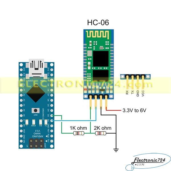 ماژول بلوتوث Bluetooth Module HC06 — تصویر ۳