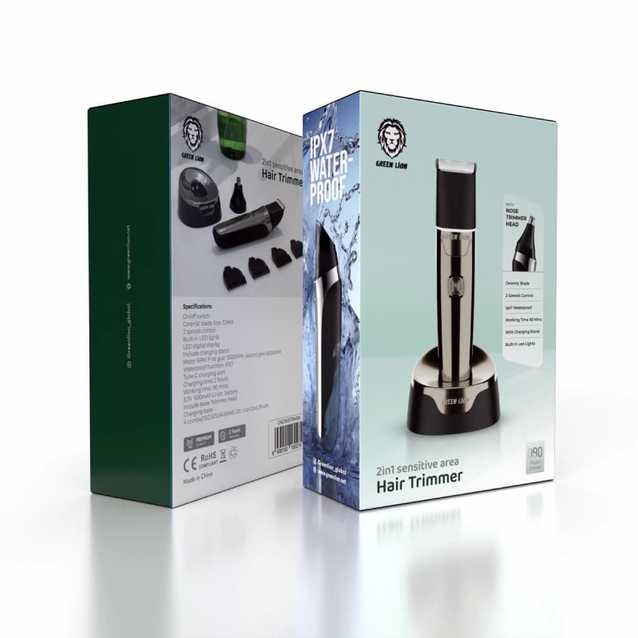 ماشین اصلاح نواحی حساس گرین لاین مدل 2 در 1 Sensitive Area Hair Trimmer