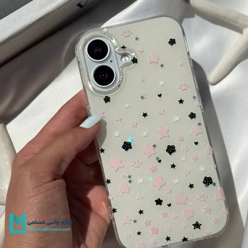 قاب گوشی دخترانه ستاره اکلیلی کد C3667 | لوازم جانبی مسلمی