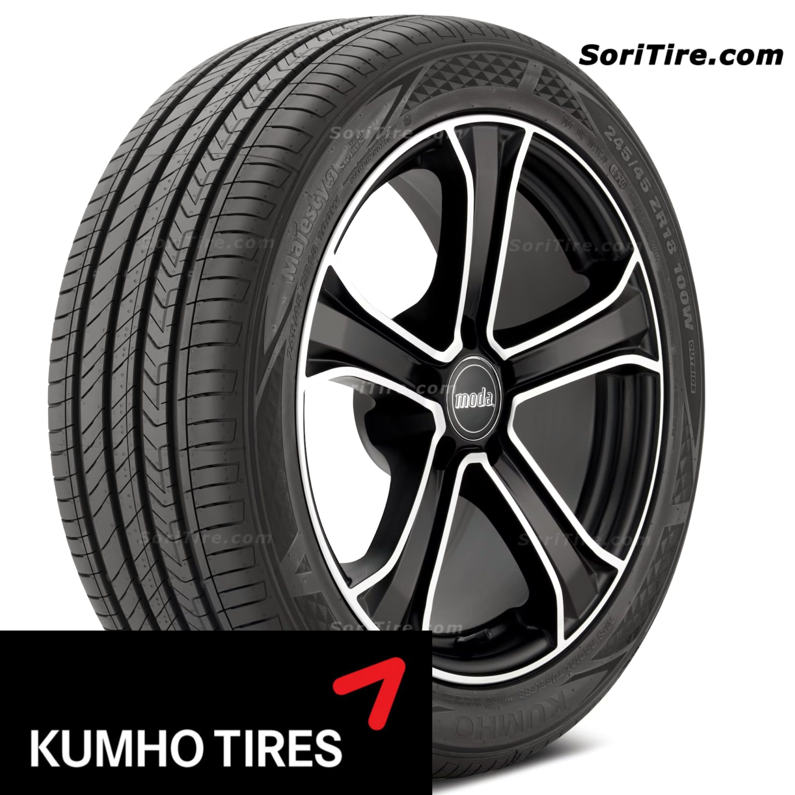 لاستیک کومهو کره 225/50R18 گل TA91 تاریخ 2025