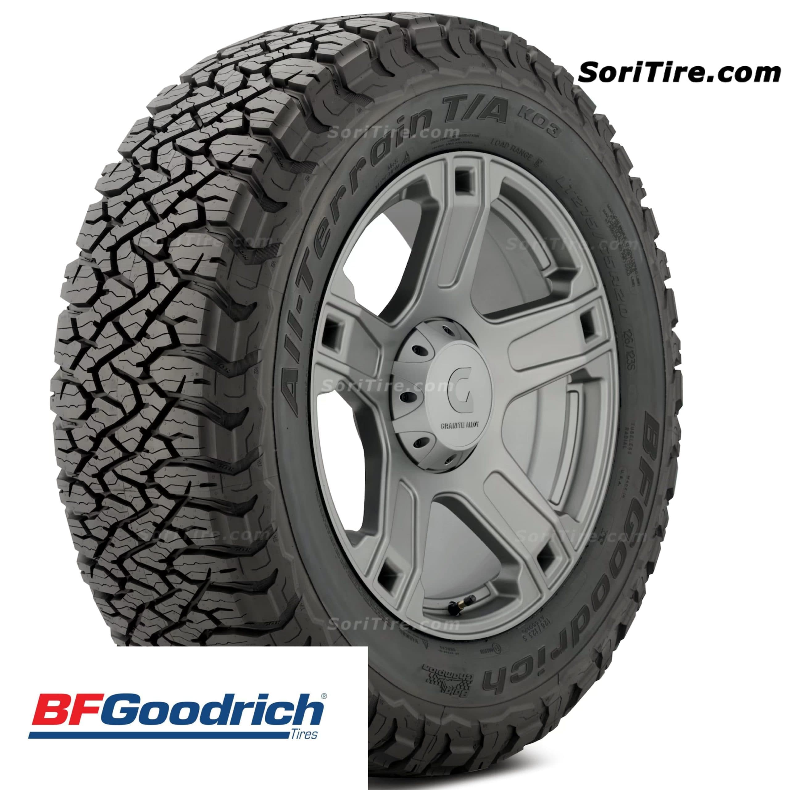 تایر بی اف گودریچ 265/70R17 گل KO3 — تصویر ۲