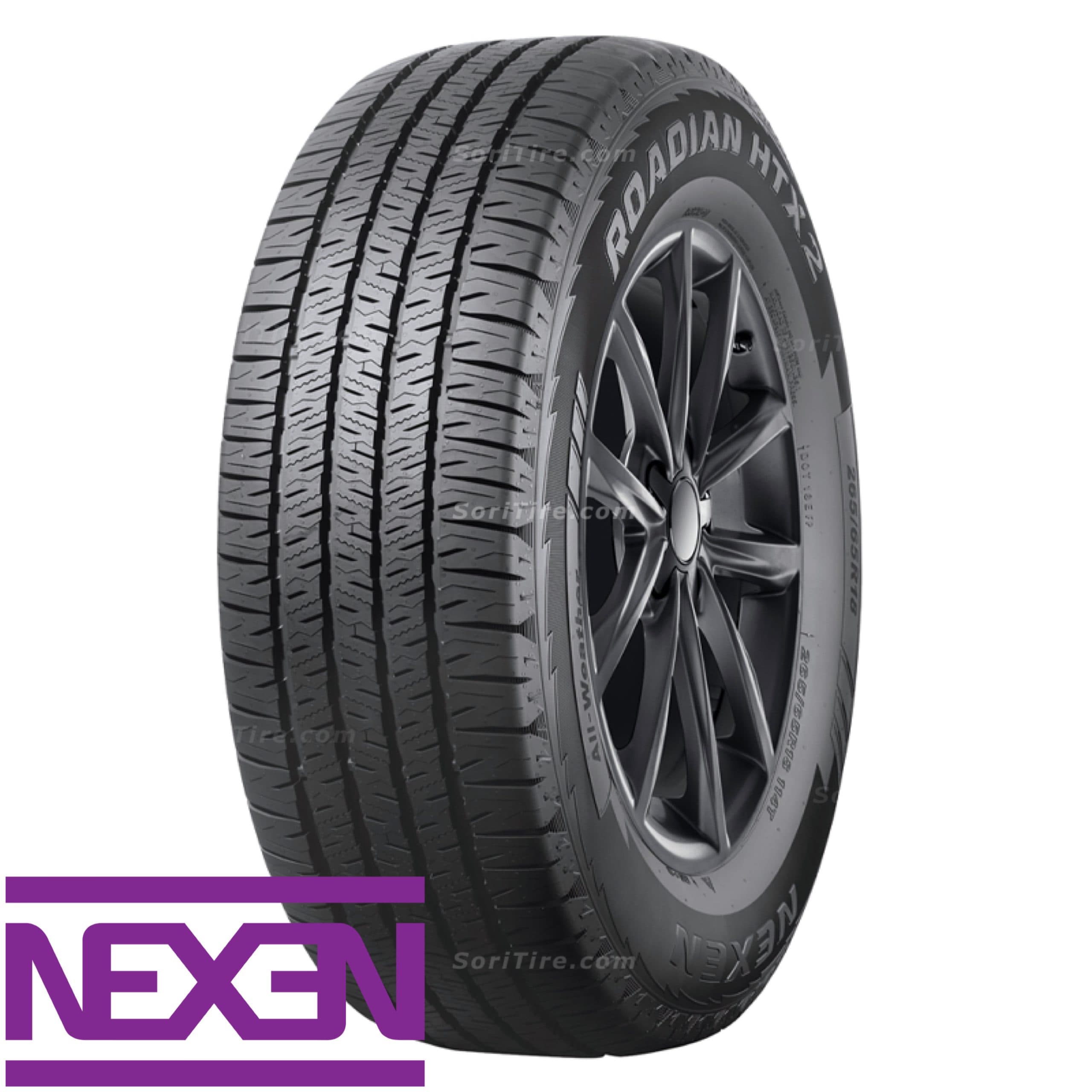 لاستیک نکسن کره 245/65R17 گل Roadian HTX2 تاریخ 2025 — تصویر ۲