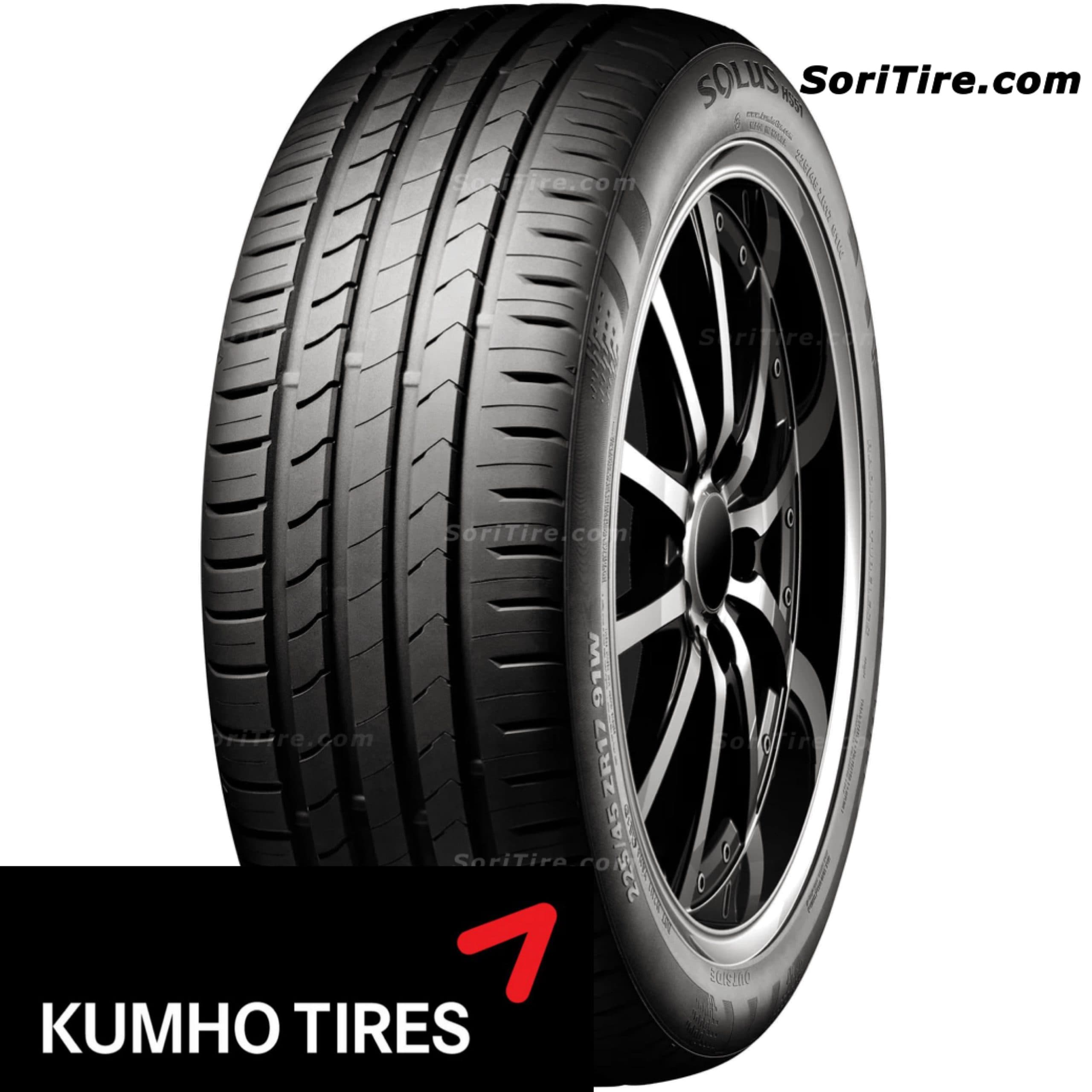 لاستیک کومهو کره 225/55R16 گل HS51 تاریخ 2025 — تصویر ۲