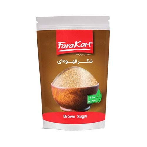 شکر قهوه ای رژیمی فراکام – 500 گرم — تصویر ۴