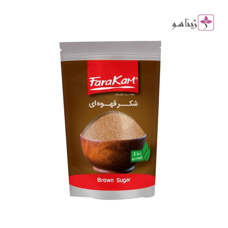 شکر قهوه ای رژیمی فراکام – 500 گرم — تصویر ۵
