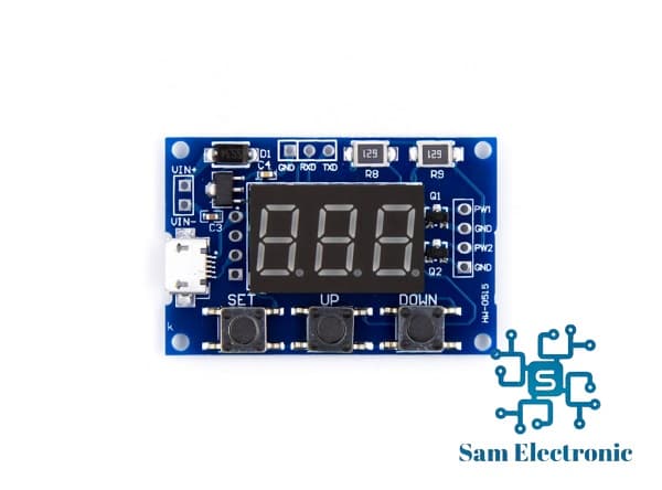 ماژول PWM دو کاناله با نمايشگر