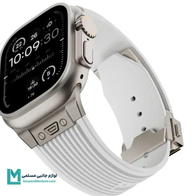 بند اپل واچ سیلیکونی سافت رابر کد W1215 | لوازم جانبی مسلمی — تصویر ۳