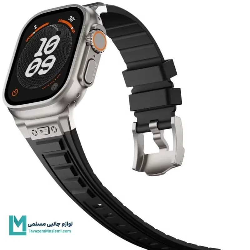 بند اپل واچ سیلیکونی رابر سافت مچا استایل کد W1214 | لوازم جانبی مسلمی — تصویر ۴
