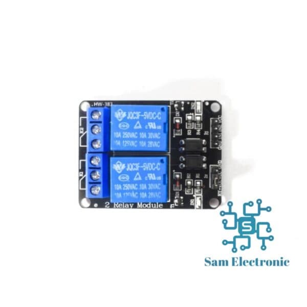 ماژول رله 5ولت دوکاناله Relay Module
