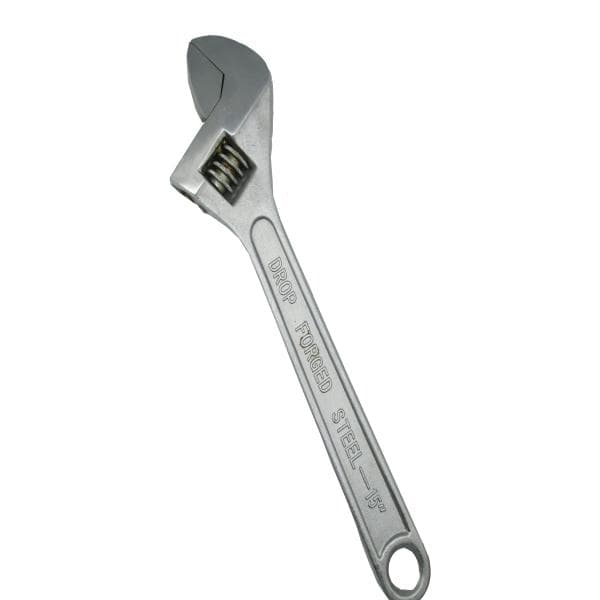 آچار فرانسه سایز 15 اینچ FORGED STEEL