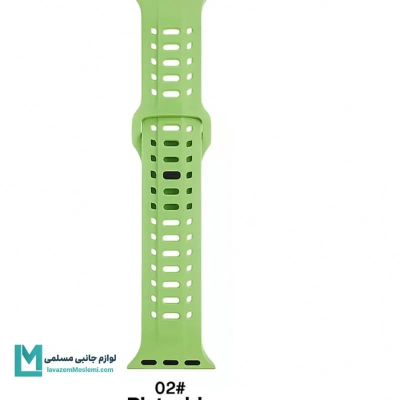 بند اپل واچ سیلیکونی توری کد W1208 | لوازم جانبی مسلمی — تصویر ۴