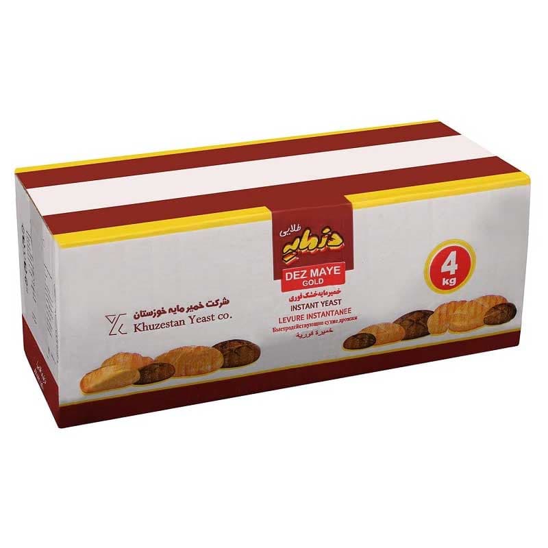 خمیر مایه و مخمر خشک فوری دزمایه طلایی عمده – 50 عدد