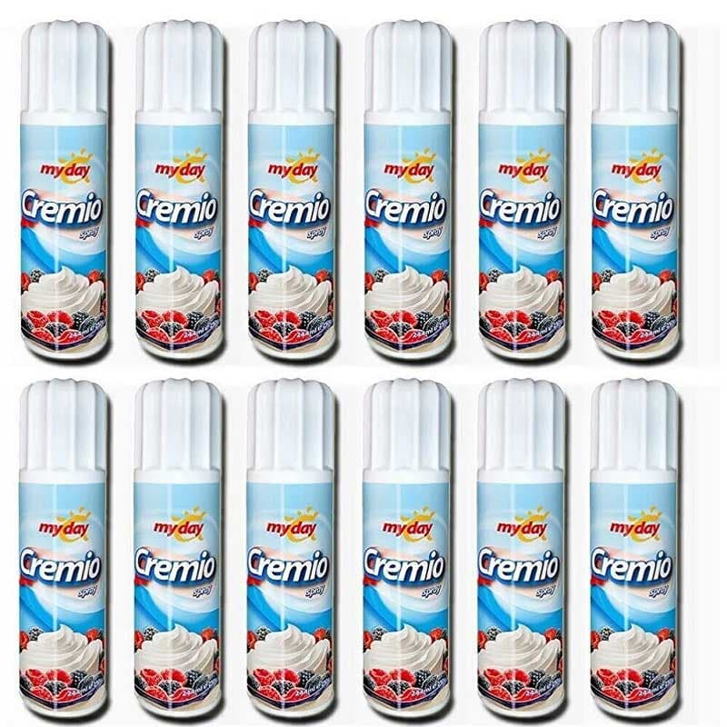 اسپری خامه فرم گرفته Cremio مای دی عمده – 12 عدد
