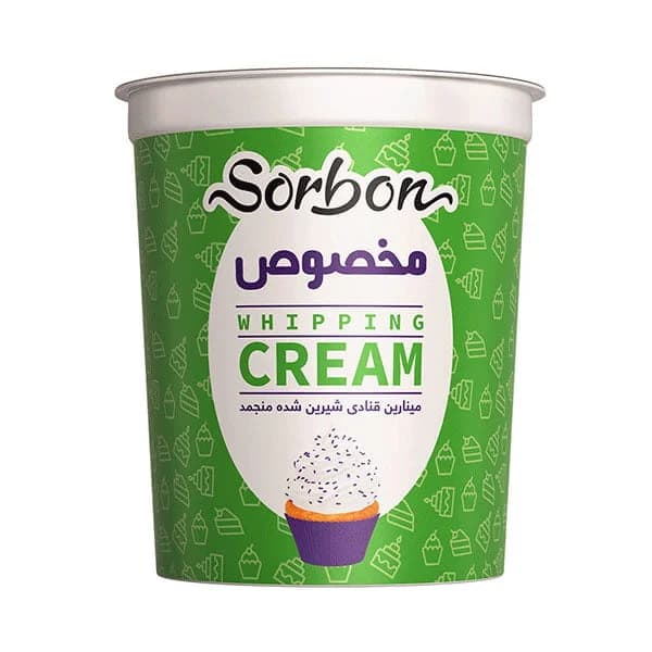 خامه قنادی مینارین شیرین شده مخصوص سوربن – 900 گرم — تصویر ۲