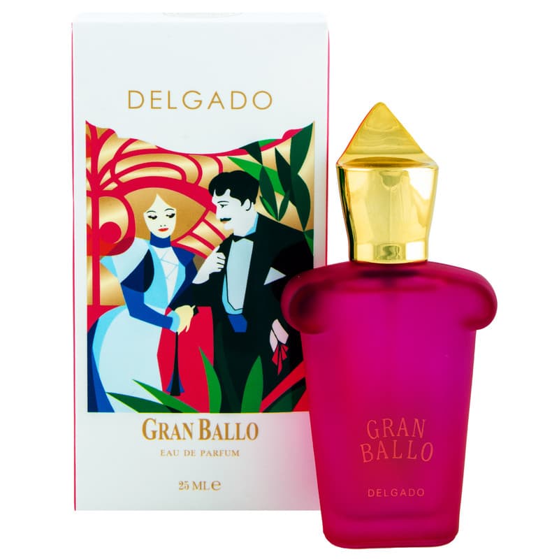 عطر جیبی زنانه دلگادو مدل گرن بالو حجم 25 میلی لیتر — تصویر ۳