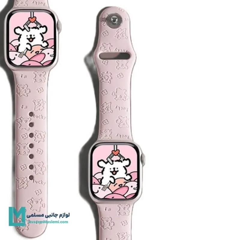 بند اپل واچ سیلیکونی پاپی کد W1205 | لوازم جانبی مسلمی — تصویر ۴
