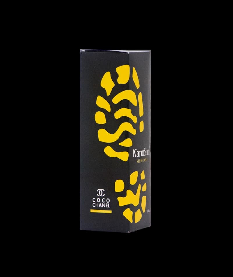 اسپری خوشبو کننده و ضدعفونی کننده کفش رایحه شنل 100mL