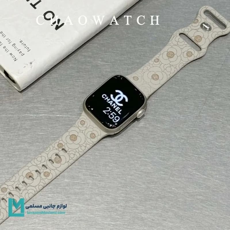 بند اپل واچ سیلیکونی بلوم شنل کد W1203 | لوازم جانبی مسلمی — تصویر ۴