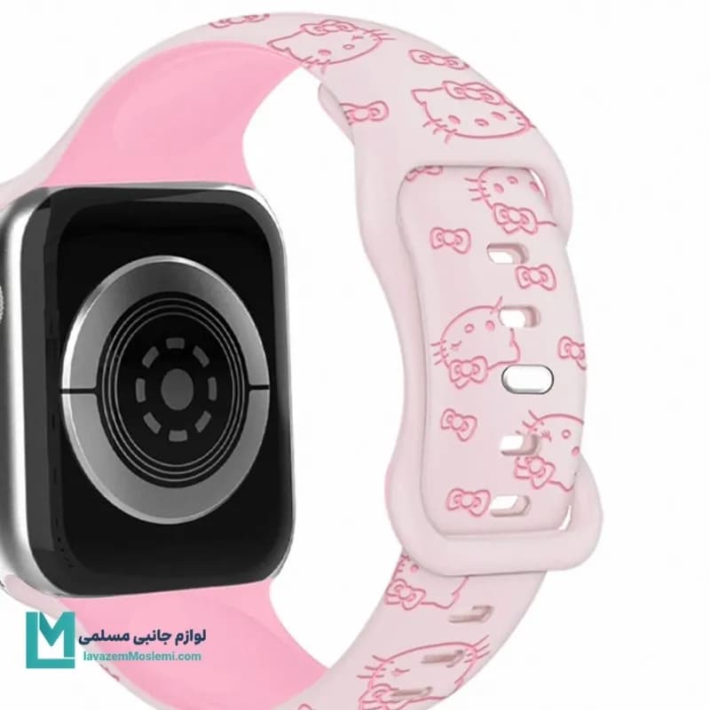 بند اپل واچ سیلیکونی کیتی پای کد W1202 | لوازم جانبی مسلمی — تصویر ۷