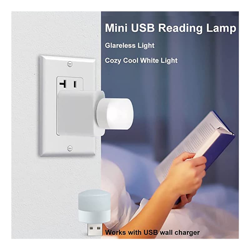چراغ قوه مدل USB (مدل گرد) — تصویر ۸