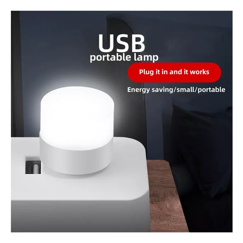 چراغ قوه مدل USB (مدل گرد) — تصویر ۷