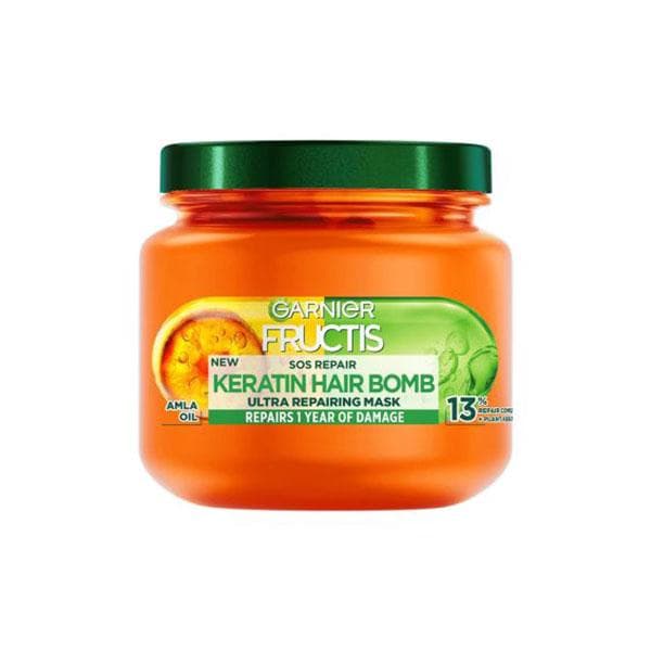 ماسک مو ترمیم کننده قوی گارنیر Garnier Keratin Hair Bomb Repairs Damage