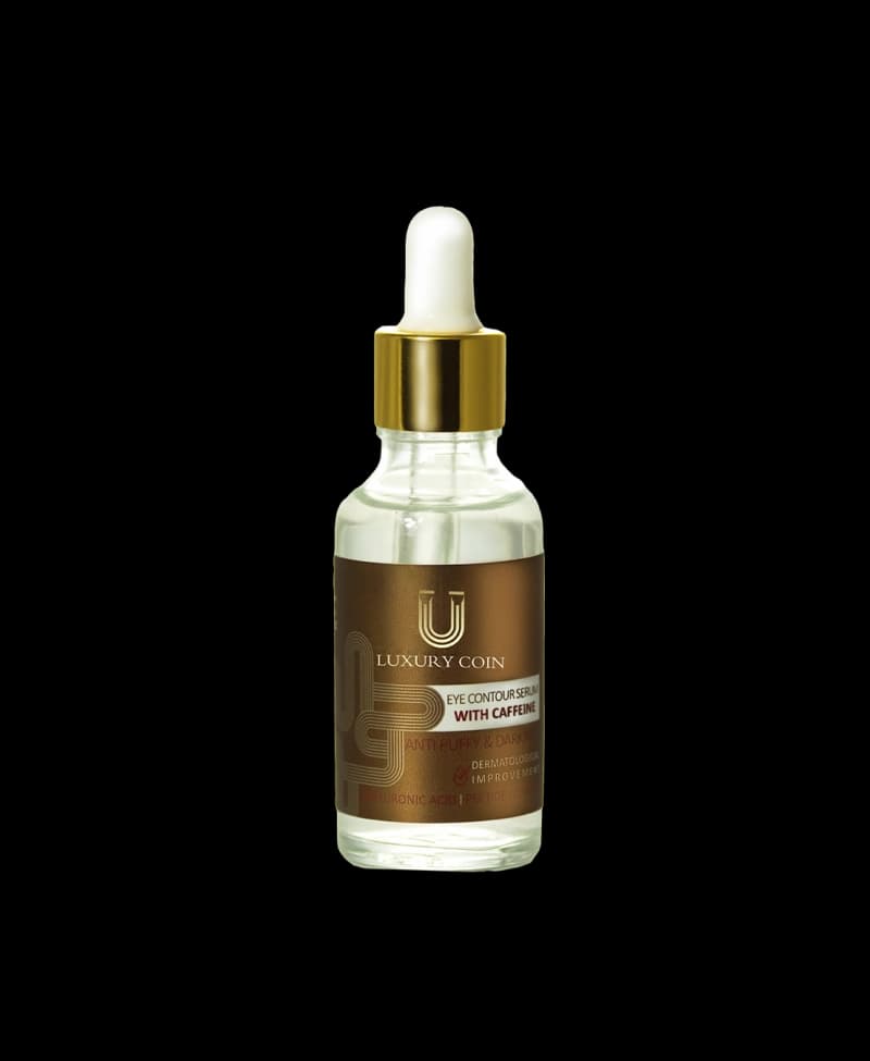 سرم دور چشم حاوی کافئین لاکچری کوین 30mL